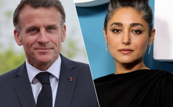 Un ouvrage affirme l’existence d’échanges privés entre Macron et l’actrice iranienne