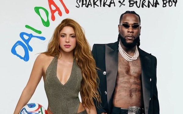 « Dai Dai » : Shakira et Burna Boy célèbrent le football et l’unité avec l’hymne officiel de la Coupe du Monde 2026