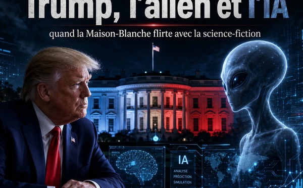 Trump, l’alien et l’IA : quand la Maison-Blanche flirte avec la science-fiction