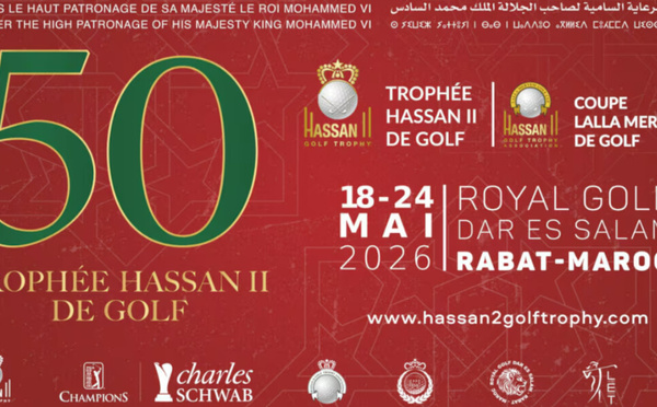 Golf au Maroc : lancement de la 50e édition du Trophée Hassan II et de la Coupe Lalla Meryem