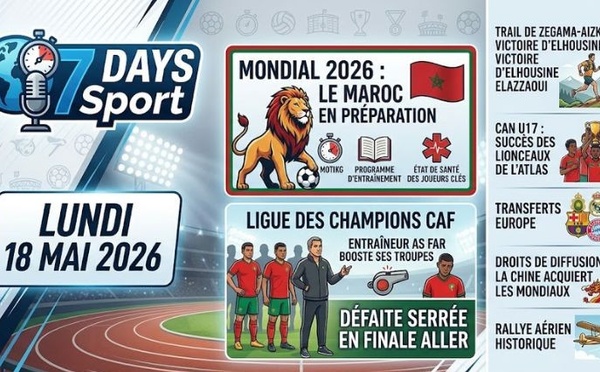 Podcast : l'essentiel de l'actualité Sport de la semaine du 18-05-2026"