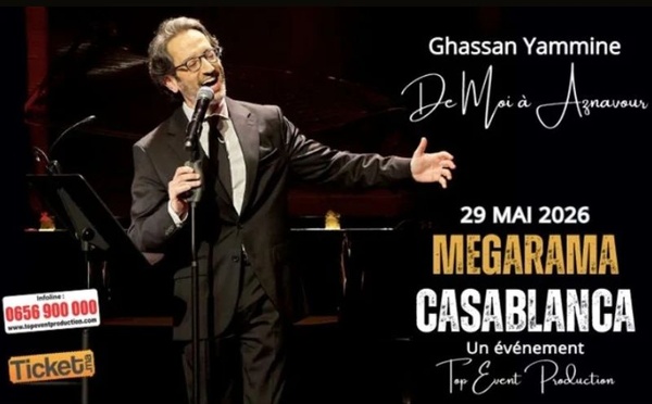 "De Moi à Aznavour" : Ghassan Yammine fait revivre l’héritage musical de Charles Aznavour à Casablanca