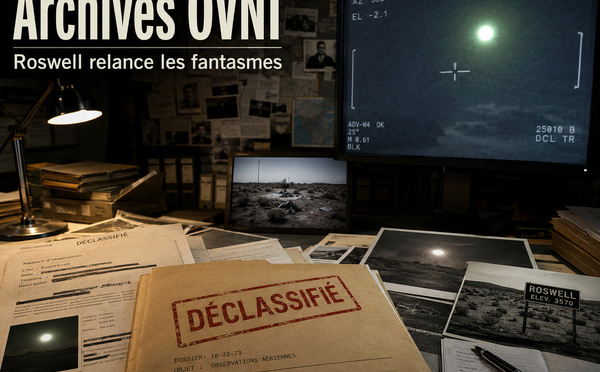 Dossier des OVNI : Orbes verts, Roswell et vidéos militaires 