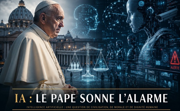 ​Intelligence artificielle : quand les politiques temporisent, le Pape sonne l’alarme..