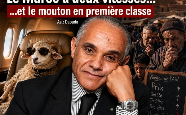 Le Maroc à deux vitesses… et le mouton en première classe...