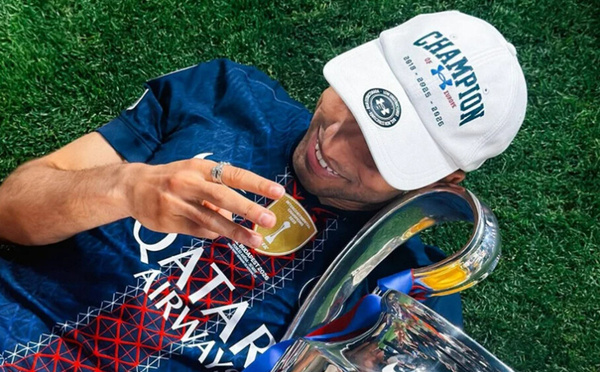 Achraf Hakimi entre un peu plus dans la légende avec un troisième sacre en Ligue des champions