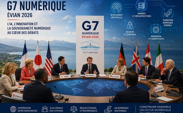 G7 numérique : l’IA au cœur d’une nouvelle bataille de souveraineté