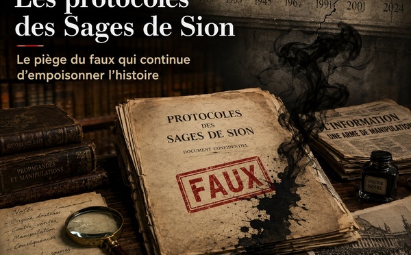 Les protocoles des Sages de Sion, le piège du faux qui continue d’empoisonner l’histoire..