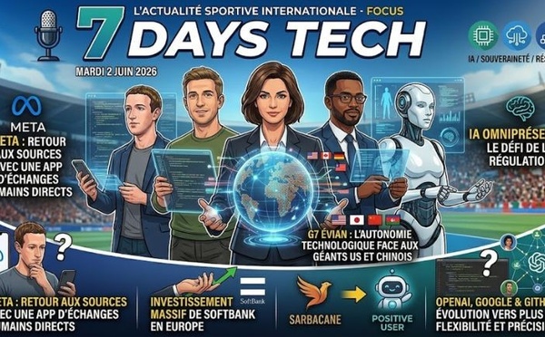 Podcast : l'essentiel de l'actualité Tech de la semaine du 02-06-2026"