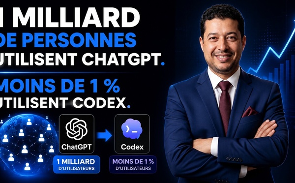 1 milliard de personnes utilisent ChatGPT, moins de 1% utilisent Codex !