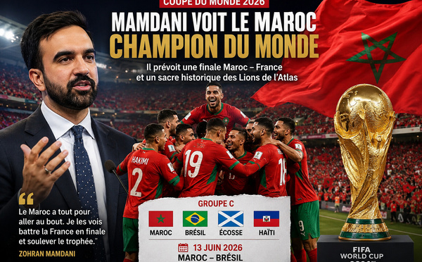 ​Coupe du monde 2026 : quand Zohran Mamdani voit le Maroc champion du monde
