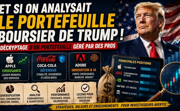 Et si on analysait le portefeuille boursier de Trump !