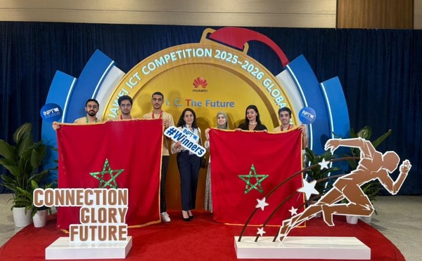 Le Maroc brille à la Huawei ICT Competition 2025-2026 : les talents de l’INPT récompensés à Shenzhen