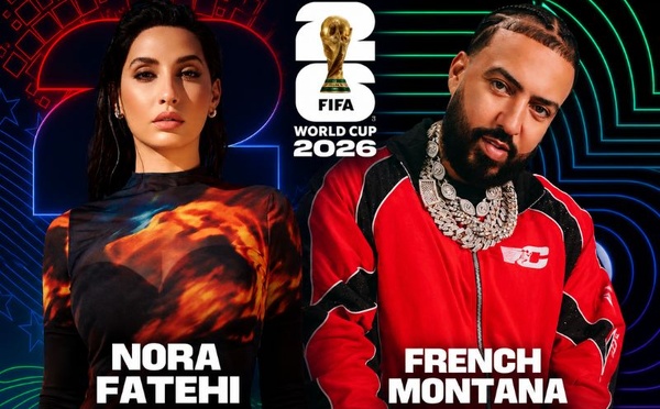 Nora Fatehi et French Montana brillent dans l'album officiel de la Coupe du Monde 2026