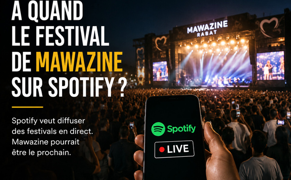 À quand Mawazine sur Spotify ? 