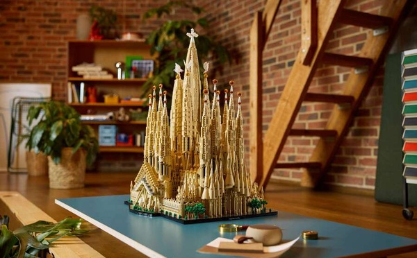 12 060 briques et un soupçon de génie : LEGO s’attaque à la Sagrada Família 