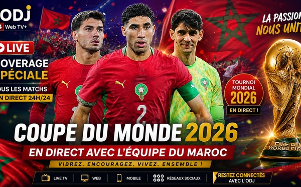 ​Coupe du Monde 2026 : L’ODJ Média lance une couverture spéciale en direct et en continu
