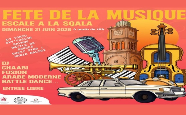 Casablanca célèbre la Fête de la Musique 2026 avec un événement festif à la Sqala