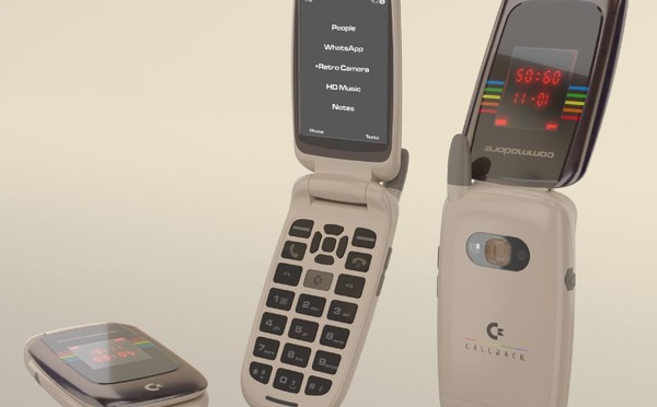 Commodore lance un téléphone pliable sans réseaux sociaux pour lutter contre l’addiction numérique