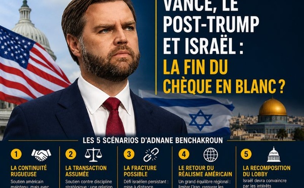 Vance, le post-Trump et Israël : la fin du chèque en blanc ?