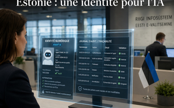 Estonie : donner une identité aux agents d'intelligence artificielle