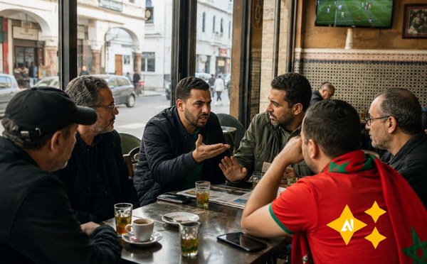 Au café, ce matin, la victoire du Maroc contre Haïti, quatre buts à deux, n’avait pas vraiment le goût d’une fête.