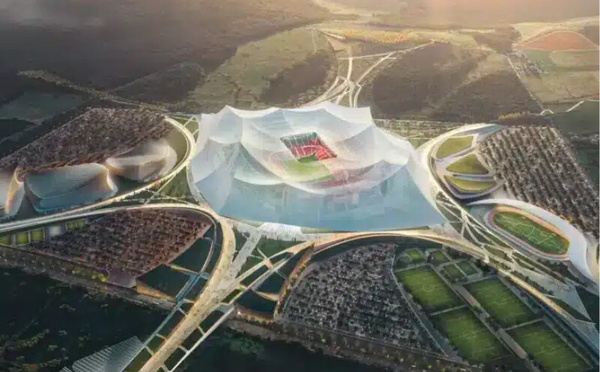 Le Grand Stade Hassan II distingué à l’international