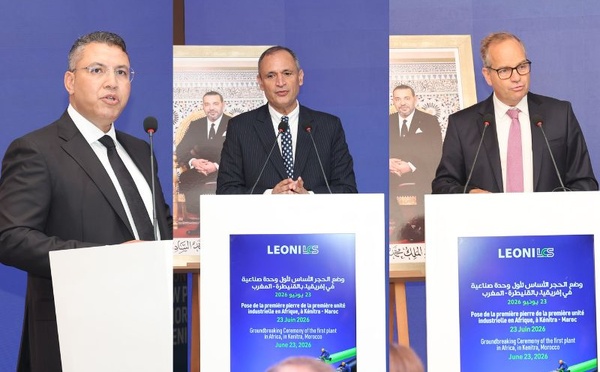 LEONI Cable Solutions lance sa première usine africaine à Kénitra