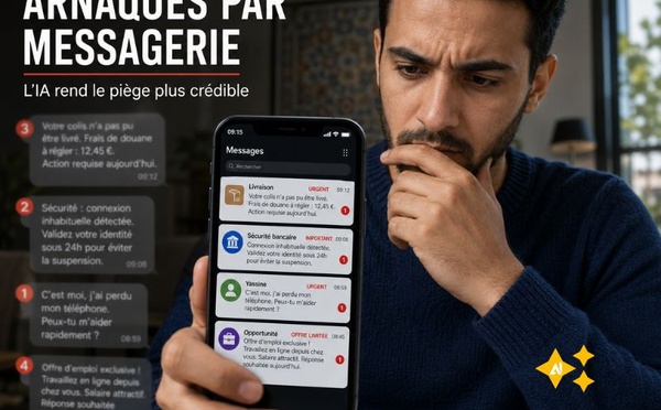 Arnaques par messagerie : l’intelligence artificielle rend le piège plus crédible