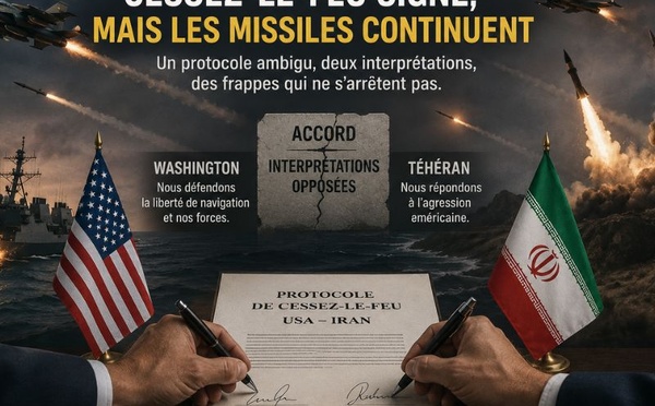 Cessez-le-feu… mais les missiles continuent : quel est donc ce drôle d'accord entre Washington et Téhéran ?