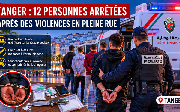 Tanger : après la rixe filmée, la police veut couper court à l’effet réseaux sociaux