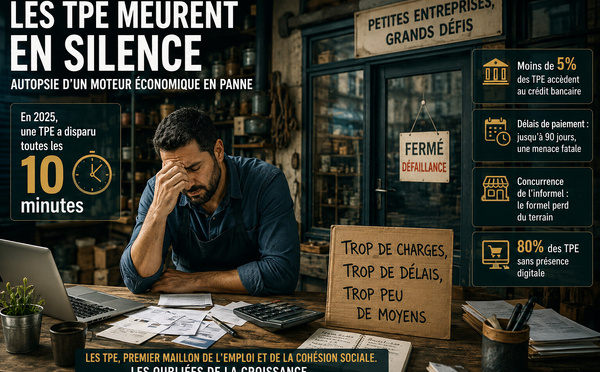 Les TPE meurent en silence : autopsie d’un moteur économique en panne