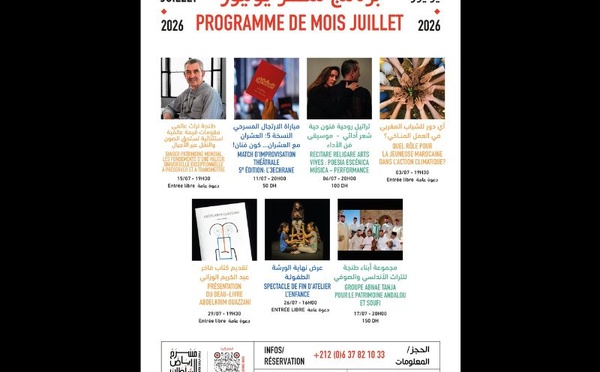 Tanger : le Théâtre Riad Sultan dévoile une programmation estivale entre création, patrimoine et engagement citoyen