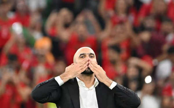 Walid Regragui félicite les Lions de l’Atlas après leur qualification pour les huitièmes de finale