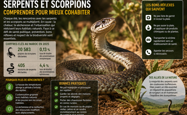 Le serpent n’envahit pas le Maroc… c’est le Maroc qui envahit son territoire