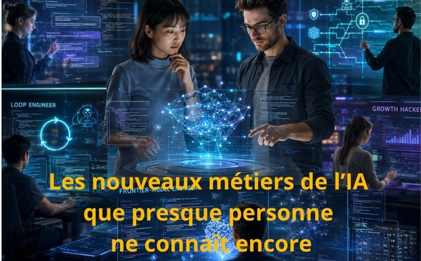 Les nouveaux métiers de l’IA que presque personne ne connaît encore