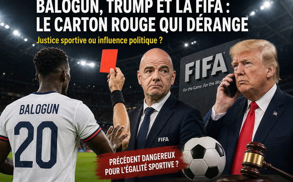 Balogun, Trump et la FIFA : le carton rouge qui dérange