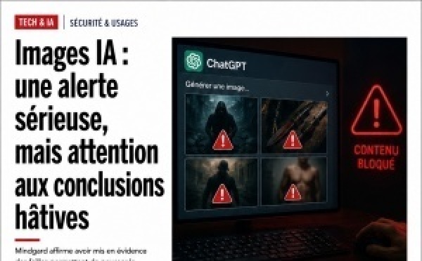 Images IA : une alerte sérieuse, mais attention aux conclusions hâtives