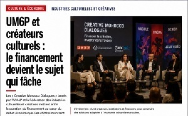 UM6P et créateurs culturels : le financement devient le sujet qui fâche