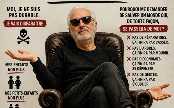 Je ne suis pas durable, alors laissez-moi tranquille avec votre durabilité