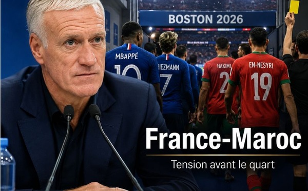 Maroc-France : Deschamps calme le jeu, mais le match sent déjà la haute tension