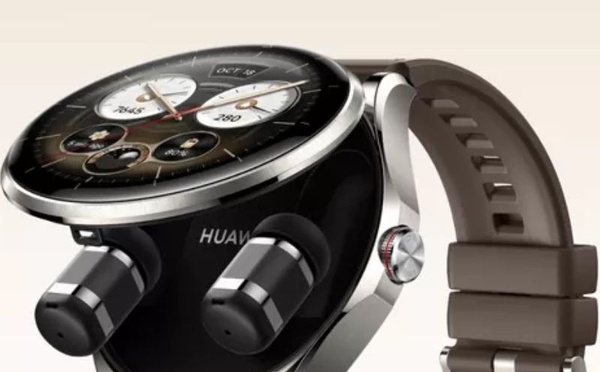 Huawei Watch Buds 2 : une montre connectée qui dissimule des écouteurs Bluetooth