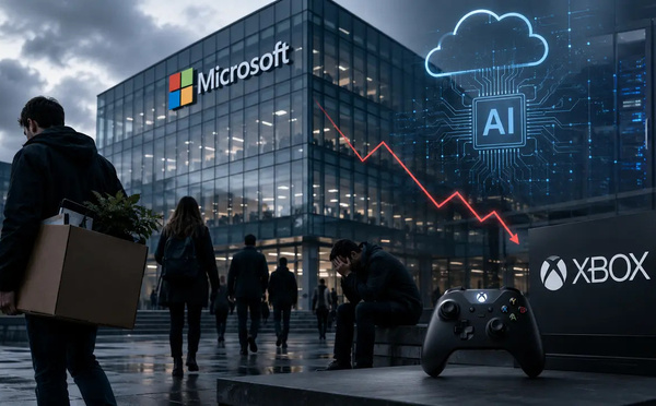 Microsoft supprime des milliers de postes: l’IA recompose les priorités de la tech