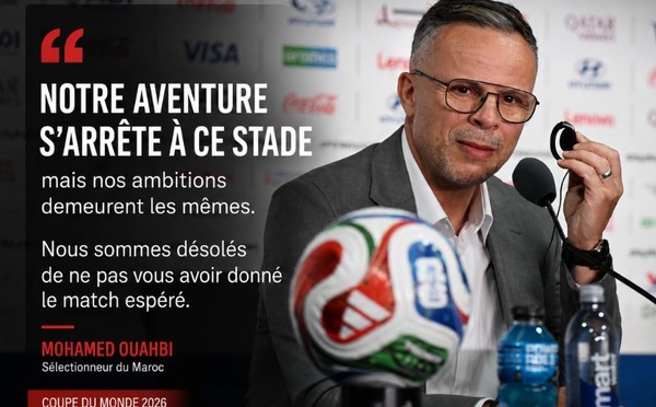 Mohamed Ouahbi présente ses excuses