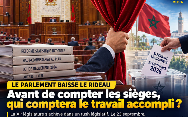 Le Parlement baisse le rideau : avant de compter les sièges, qui comptera le travail accompli ?