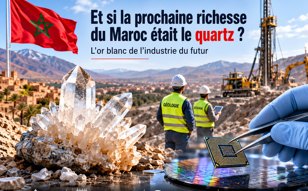 Et si la prochaine richesse du Maroc n'était ni le pétrole ni le gaz… mais le quartz ?