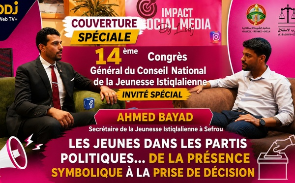 Ahmed Bayad : « La jeunesse ne doit plus être un simple vivier électoral »