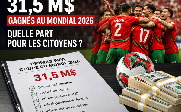 31,5 millions de dollars gagnés au Mondial 2026 : quelle part pour les citoyens ?