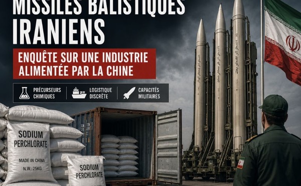 Missiles balistiques iraniens : enquête sur une industrie de guerre alimentée par des cargaisons venues de Chine