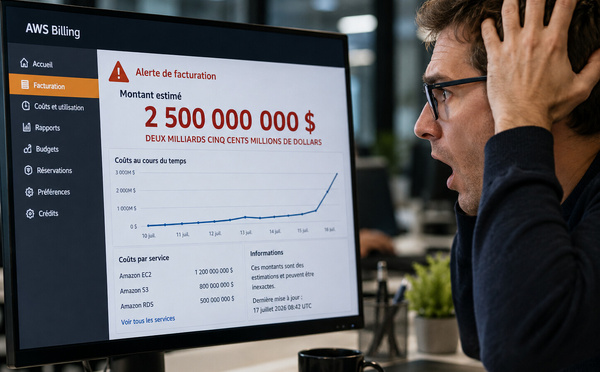 Amazon réclame… des milliards à ses clients : le bug qui a failli provoquer une crise cardiaque mondiale